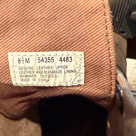 Timberland tan combat boots - Picture 5 of 6